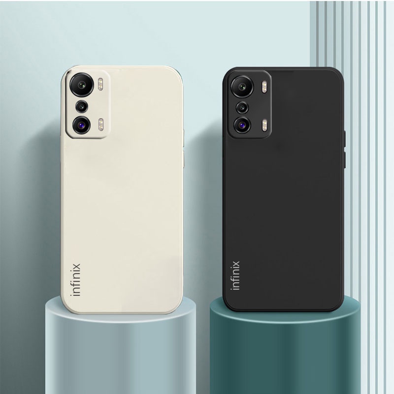Candy TPU Casing infinix Zero 5G X6815 X6815B Note 12 11 10 Pro 4G 5G 11i 11S 8 Case Square Soft Silicagel Cover