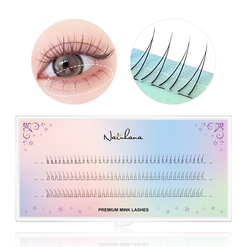 NATUHANA C Curl ขนตาปลอม ขนมิ้งค์ ขนมิงค์ธรรมชาติ แบบนิ่ม
