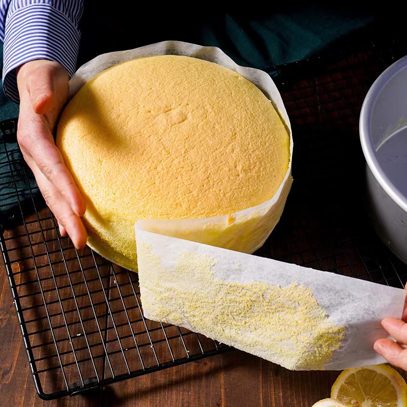 กระดาษรองอบข้างเค้ก เคลือบซิลิโคน กระดาษไข เกรดอาหาร ขนาด 20 เมตร ทำให้ลอกออกง่าย - รูปที่ 2