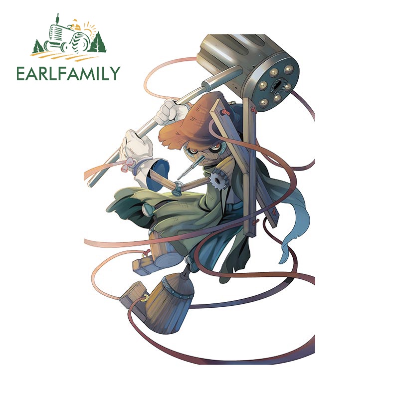 Earlfamily สติกเกอร์ JDM กันน้ํา กันรอยขีดข่วน ขนาด 13 ซม. x 9.1 ซม. สําหรับตกแต่งตู้เย็น รถยนต์ Digimon Adventure