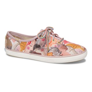 Keds รุ่น Champion Jungalow In Chorus รองเท้าผ้าใบ ผู้หญิง สี PINK MULTI - WF62891