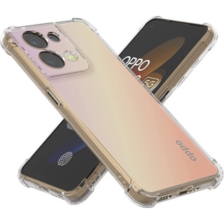 เคสโทรศัพท์มือถือ TPU นิ่ม แบบใส บาง กันกระแทก สําหรับ OPPO Reno 8 7Z 7 8 Pro 5G 8Z Reno 6 6Z 5F 5Z 2Z 2 2F 5 6 Lite