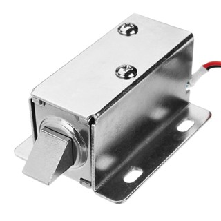 กลอนไฟฟ้า ขนาดใหญ่ Solenoid Electromagnetic Door Lock LY-03 12V/0.6A