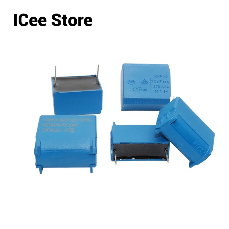 ตัวเก็บประจุเตาแม่เหล็กไฟฟ้า แรงดันไฟฟ้าสูง MKP-X2 0.1UF-10UF MKP 275V 400V 1200V 0.2UF 0.33UF 0.4UF