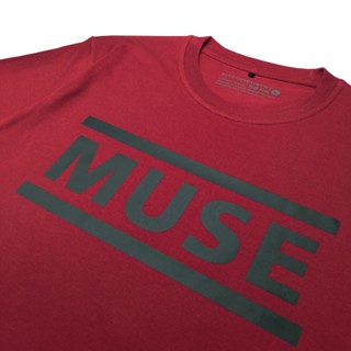 เสื้อยืด พิมพ์ลายวง Muse | โลโก้