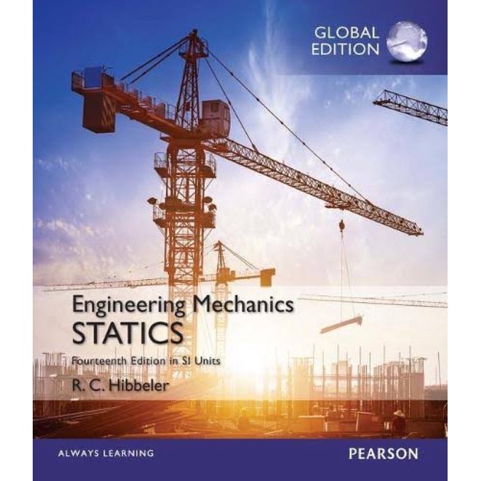 Sale ⚡️textbook Engineering Mechanics Statics และ Dynamics (Edition fourteen)