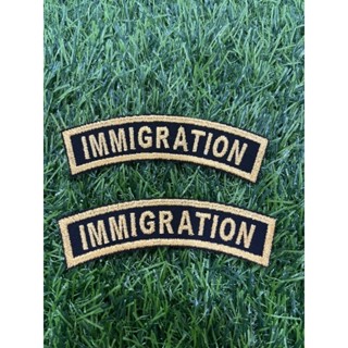 อาร์มIMMIGRATIONจำนวน1คู่