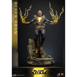 สั่งจองสินค้า Hot Toys DX31 1/6 Black Adam - Black Adam [Golden Armor] (Deluxe Version)