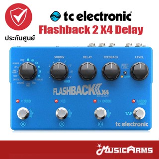 TC Electronic Flashback 2 X4 Delay &amp; Looper เอฟเฟคกีตาร์ Music Arms