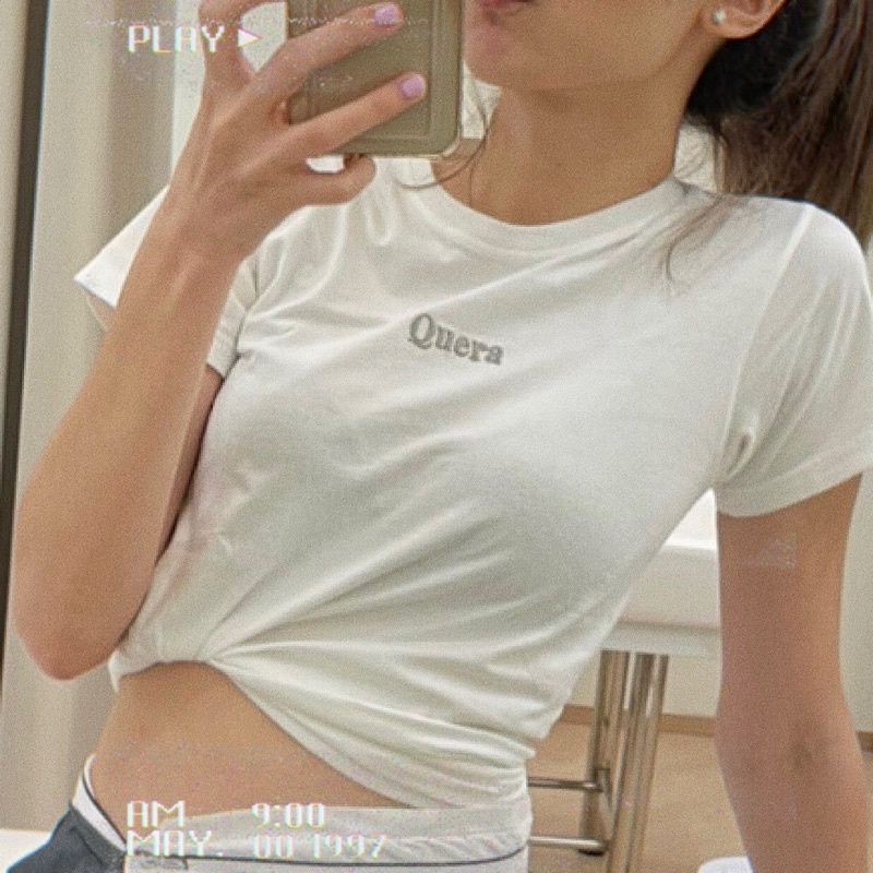 - QUERA Basic Tee 🐚- พร้อมส่ง!!