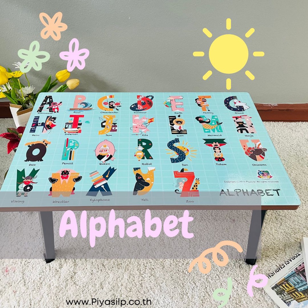 โต๊ะญี่ปุ่นลายน่ารัก ขนาด40x60cm - รูปที่ 2