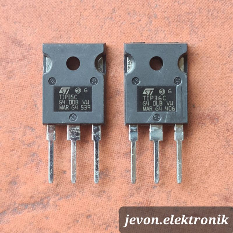 ทรานซิสเตอร์ Tip35 Tip36 KWII Tip 35 36 C KW II 35C 36C ST IC พลังงานสูง
