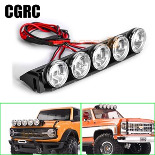 ไฟ LED ไฟสปอตไลท์ ไฟค้นหาออฟโร้ด สําหรับรถบังคับ 1/10 Traxxas TRX4 Defender NEW BRONCO Ford AXIAL SCX10 III DIY