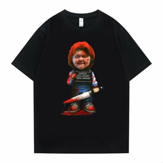 เสื้อสีขาว รัสเซีย Hasbulla ต่อสู้ Meme มินิ Khabib Blogger Tshirt เพื่อนจนจบสยองขวัญน่ากลัวคนดี Chucky Tees สําหรับผู้ช