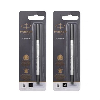 【Ship today】Parker QUINK Refill Rollerball - Black - Medium …