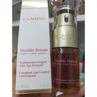 30ml CLARINS DOUBLE SERUM NEW ขนาด 30ml. เซรั่ม มากกว่าเซรั่ม Double Serum จาก Clarins บำรุงได้สูงสุด อย่างไม่เคยมีมาก