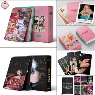 54PCS Blackpink Brand New Jisoo Korean Lisa Lisa Solo Cards Lomo The Album