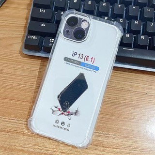 [ส่งจากไทย]เคสใสกันกระแทกคลุมกล้อง Infinix Hot12 Hot12i Hot12play