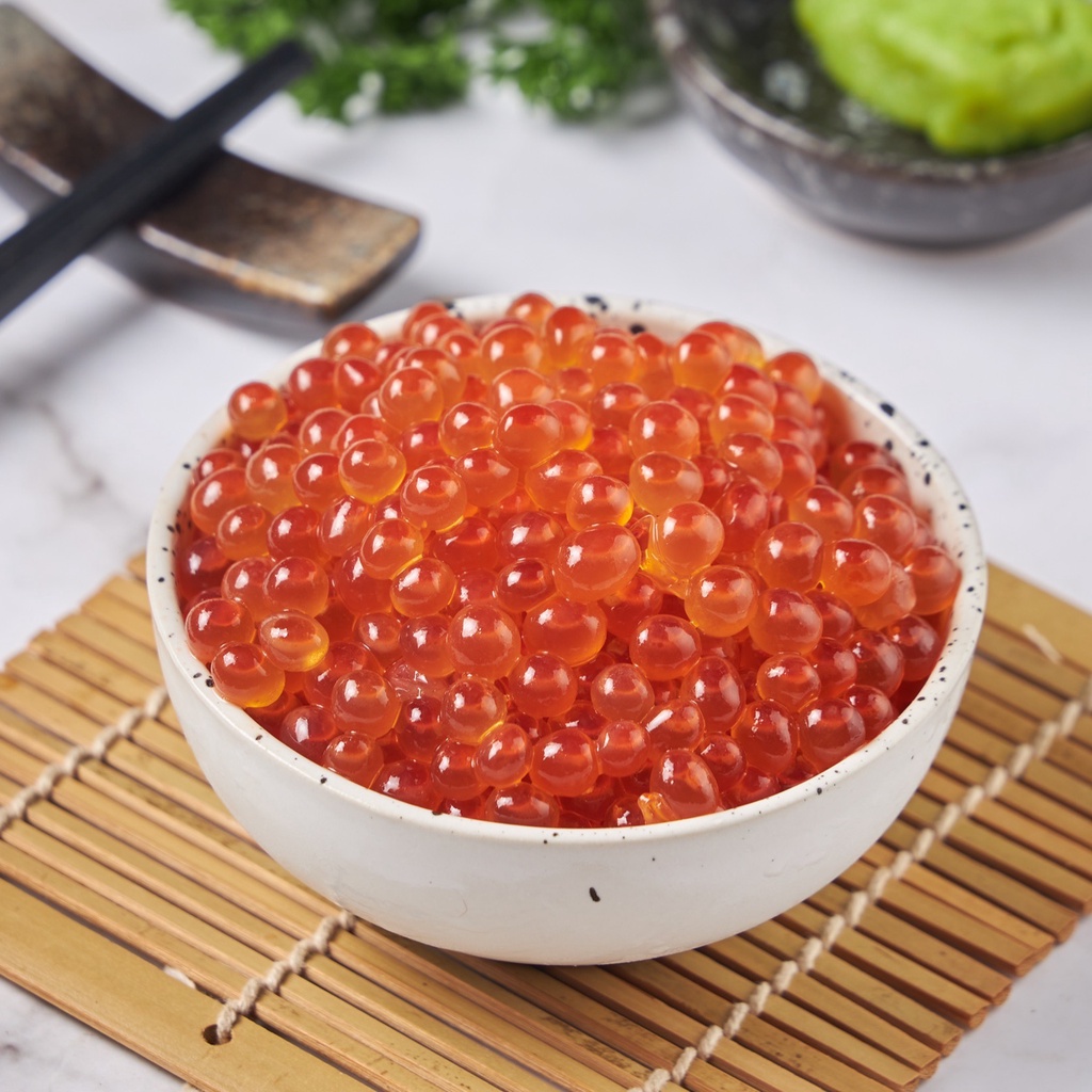 Qfresh ไข่ปลาแซลมอน (Ikura) 500 กรัม