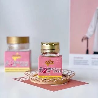 💥พร้อมส่ง | ถูก | ของแท้💯มาส์กดอกทอง Golden Rose Mask มาส์กกุหลาบทองคำ ลดสิว รอยสิวขนาด 5กรัม