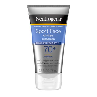 Neutrogena Sport Face Oil Free Sunscreen SPF 70 Size 73ML