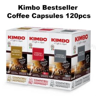 Kimbo Bestseller Coffee Capsules 120pcs