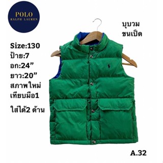 polo ralph lauren ขนเป็ด บุบวม อก34