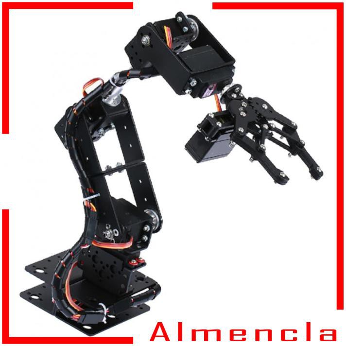 [almenclaMY] NEW 6DOF Mechanical Robot Arm Claw for Robotics DIY Kit ...