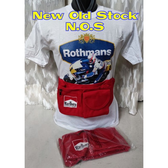 NOS POCHBAG WAISTBAG JACKET JAKET BAG YAMAHA MLBORO BELL ARAI SHOEI ROTHMANS NANKAI KUSHITANI STP DA