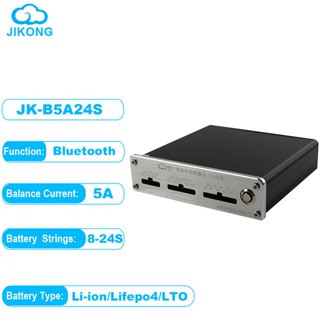 Jikong Balancer 3-24S 5A smart Active Equalizer Balancer บลูทูธ APP Li-Ion Lifepo4แบตเตอรี่ สำหรับช่างซ่อมแบต ประกอบแบต