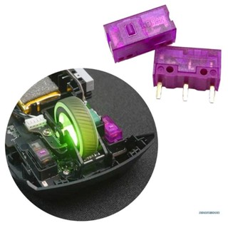 lucky Purple Dustproof Mouse Micro Switch 3Pin Gold Contactor 150M 150 Millions Click Life 0.7N Purple Micro Button