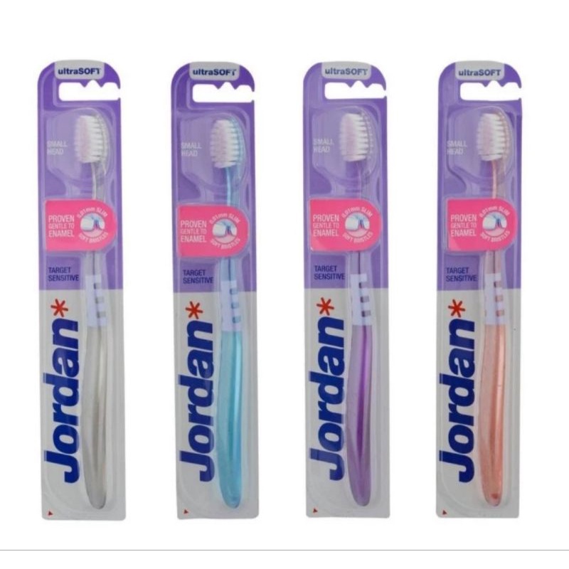แปรงสีฟัน Jordan Ultra Soft TARGET SENSITIVE แปรงสีฟัน