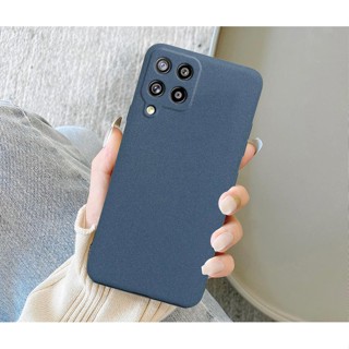 เคสโทรศัพท์มือถือ แบบนิ่ม ป้องกันลายนิ้วมือ สีพื้น สําหรับ Samsung Galaxy M13 M23 M33 M53 5G