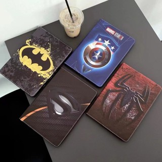 เคสไอแพด Marvel เคสiPad มนุษย์แมงมุม ซุปเปอร์ฮีโร่ 10.2 gen7 Gen9 2021 iPad gen8 เคสไอแพด Gen6 Air4,10.9,Air3 11pro Case