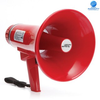 JEC JE-303SW โทรโข่งแบบมือถือกำลัง 10 วัตต์ Megaphone 10W MIC, น้ำหนักเบาพกพาง่าย