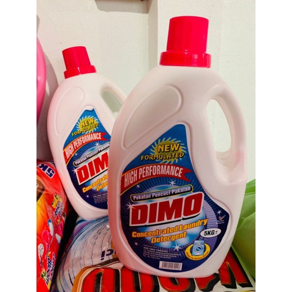 น้ำยาซักผ้า ผลิตภัณฑ์ซักผ้า ชนิดน้ำ DIMO  5 กก. ใช้ได้ทั้งซักเครื่องและซักมือ