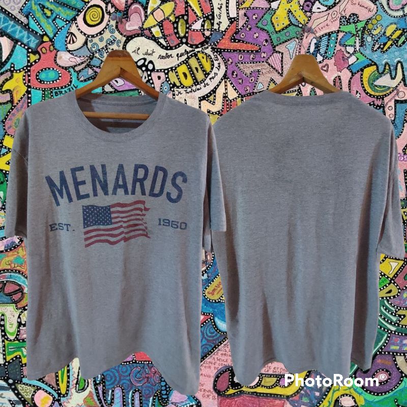 American Flag Menards T-Shirt