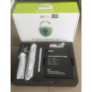 🚛พร้อมส่ง access control kit กลอนแม่เหล็ก 600 ปอนด์/270 กก.ZKteco LZ ภาคจ่ายไฟ สำรองไฟ UPS 12V แบตเตอรี่ 12V7AH สวิทซ์