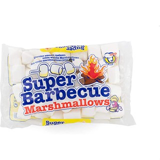 Super Barbecue Marshmallows 300g. ซุปเปอร์บาร์บีคิวมาร์ชเมลโลว์ 300กรัม