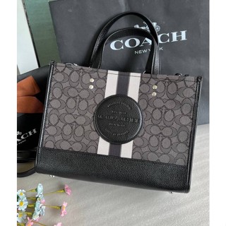 👑ผ่อน0%~แท้100%👑 COACH 4113  กระเป๋าสะพาย DEMPSEY CARRYALL C4113