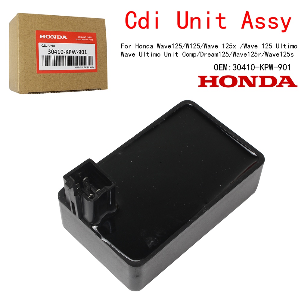 กล่องไฟเดิมแท้ CDI กล่อง Honda WAVE 125R กล่องไฟ เวฟ 125R DREAM125 WAVE125X 30410-KPW-901