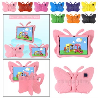 For Samsung Galaxy Tab A8 10.5 2021 SM-X200 X205 X207 Cute Butterfly Pattern Kids Shockproof Case Foldable Stand EVA Tablet Cover