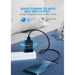 Ugreen Fast Charging Power Adapter 18W (CD122)