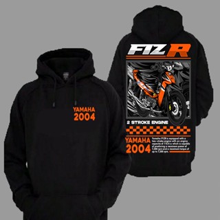 เสื้อกันหนาว มีฮู้ด พรีเมี่ยม สําหรับรถจักรยานยนต์ Yamaha 2004 Fiz R