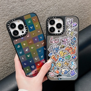 【Pokémon 】เคสโทรศัพท์มือถือกระจก กันกระแทก ลายดาว สําหรับ iPhone 13 Pro Max 12 11 Pro Max 14 Pro Max 14 14Pro 13 12 12Pro 12Promax 13Pro