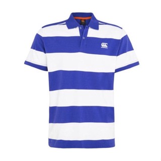 Polo Shirt, Canterbury Mens Hoop Stripe Polo Royal, เสื้อโปโล, เสื้อคอปก