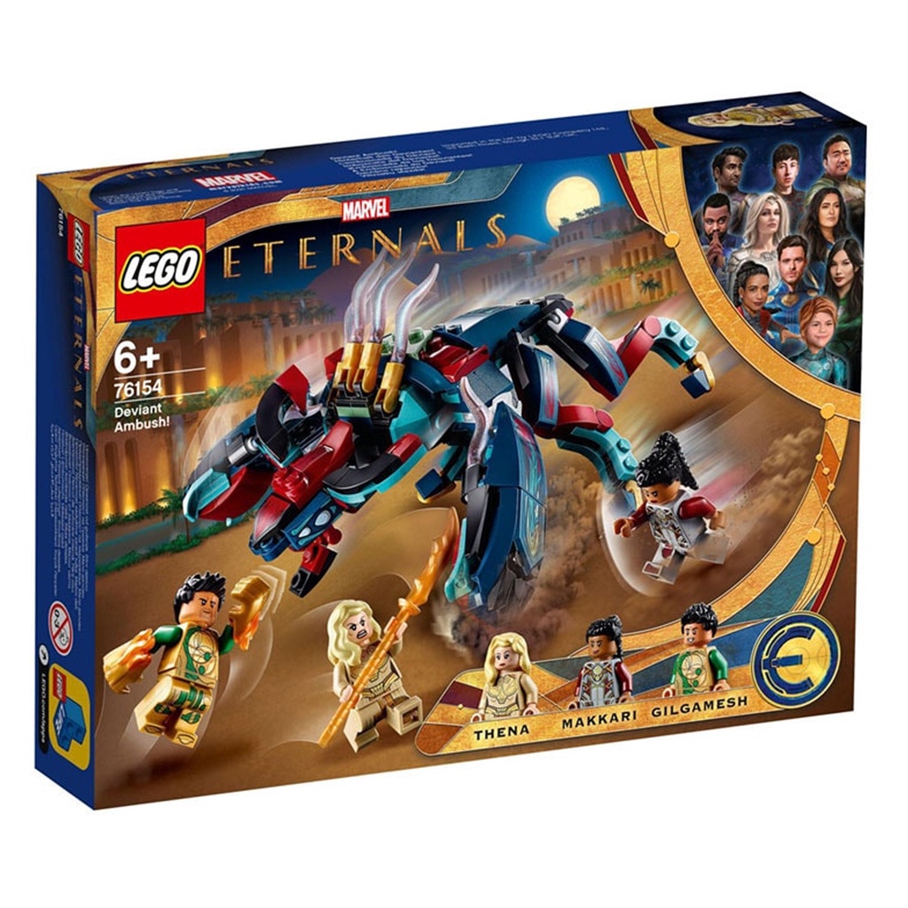 76154 : LEGO Marvel Super Heroes Eternals' Deviant Ambush! (สินค้ากล่องไม่สวย)