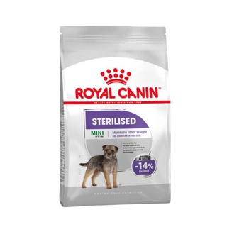 Royal Canin Mini Sterilised สำหรับสุนัขโต พันธุ์เล็ก ทำหมัน อายุ 10 เดือนขึ้นไป (นน. โตเต็มวัยต่ำกว่า 10 กก.) 1 Kg.