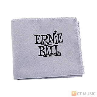 Ernie Ball Polish Cloth 12×12 inch Microfiber ผ้าเช็ดกีต้าร์
