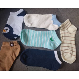 [หลายแบบ] ถุงเท้าข้อสั้น ถุงเท้าหมี Sock for women , men ,children